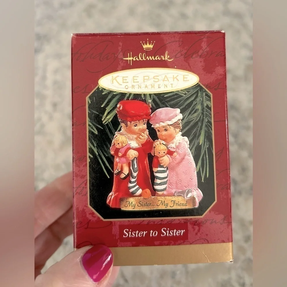 Hallmark Keepsake Sister to Sister 1999